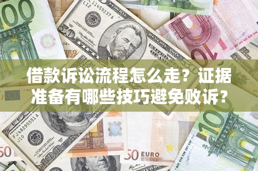 武汉借款诉讼流程怎么走？证据准备有哪些技巧避免败诉？