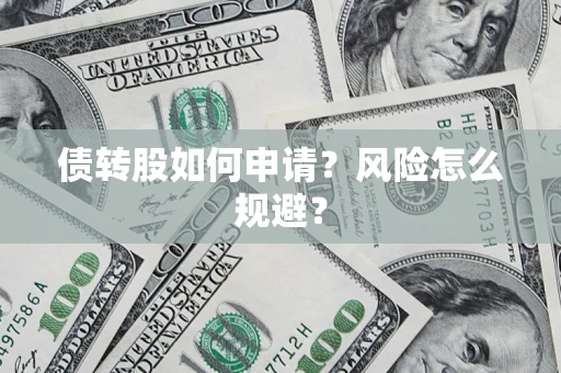 武汉债转股如何申请？风险怎么规避？