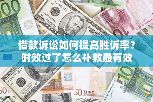 武汉借款诉讼如何提高胜诉率？时效过了怎么补救最有效